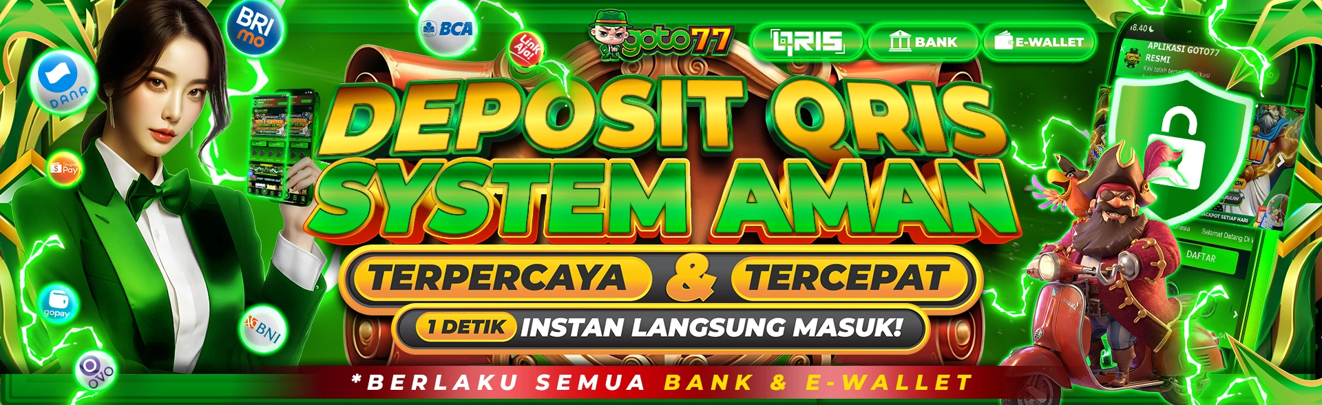 DEPOSIT QRIS TERNYAMAN DAN CEPAT