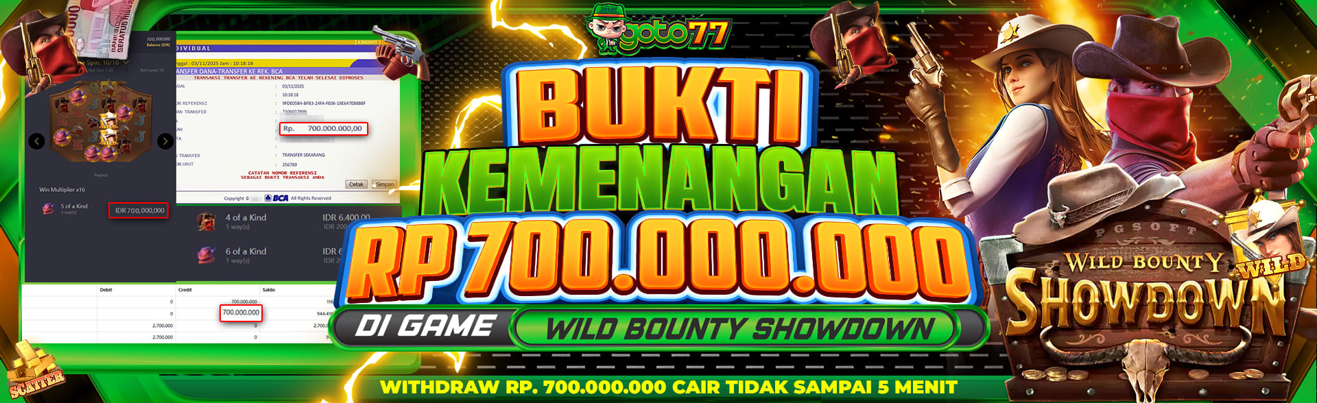 BUKTI WILD BOUNTY