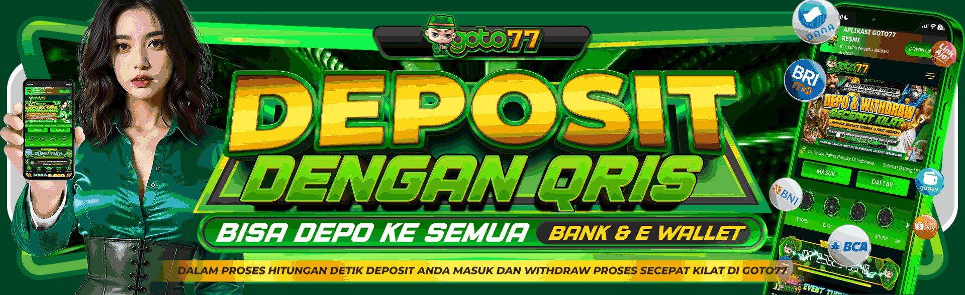 TRANSAKSI QRIS 1 DETIK