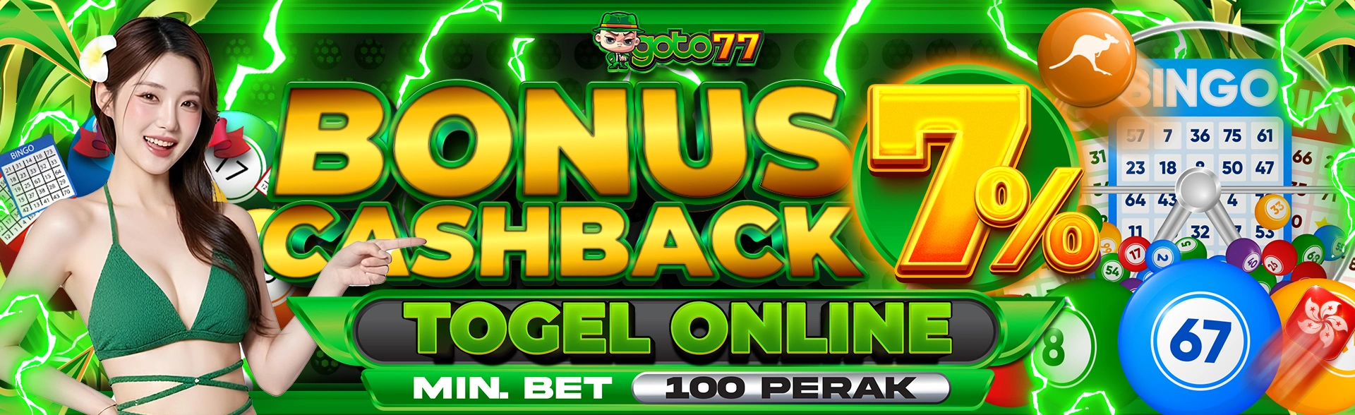 CASHBACK TOTO 7%