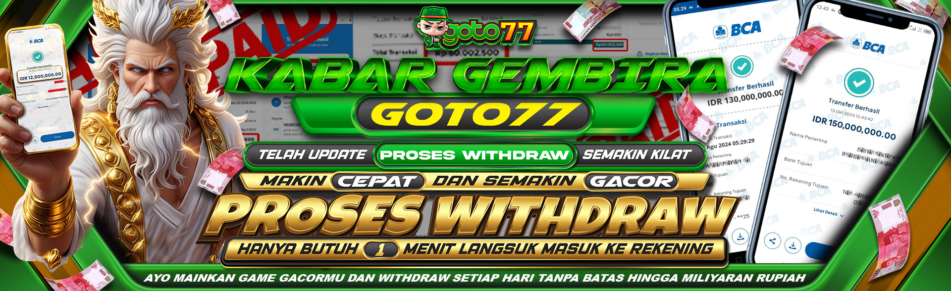 WITHDRAW TERCEPAT
