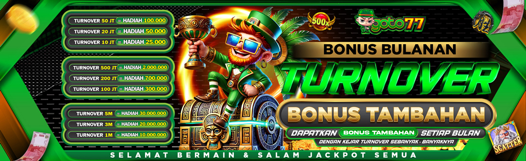 BONUS TURN OVER SLOT JUNI