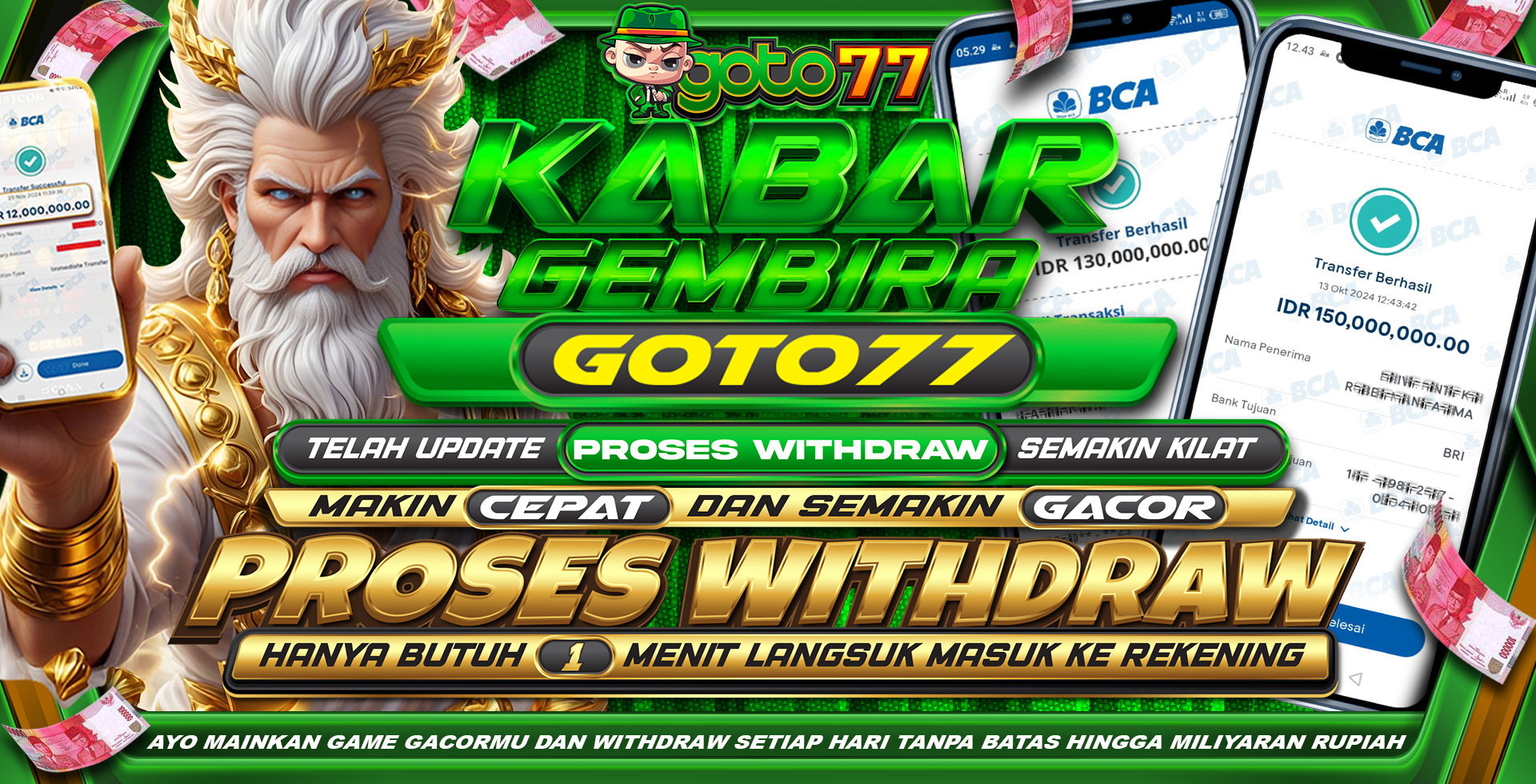 WITHDRAW TERCEPAT